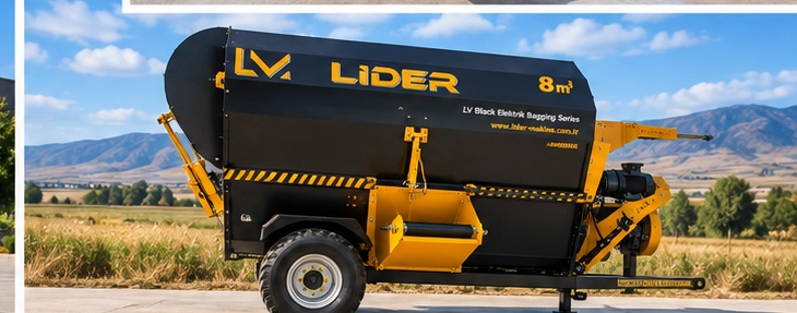 8 M³ Horizontal Feed Mixer
